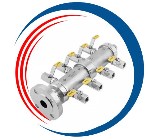 2-Station Duplex Steel Pneumatic Manifolds In UAE