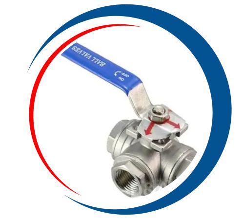 3 Way Panel Mounted Ball Valve In UAE