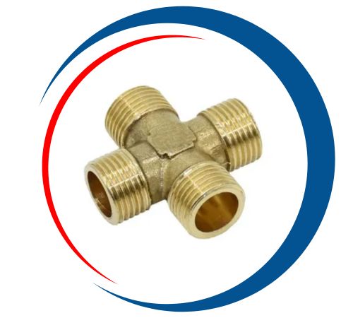 Brass Hydraulic Equal Cross Fittings in UAE