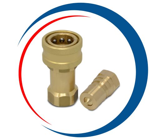 Brass Hydraulic Male Stud Coupling in UAE