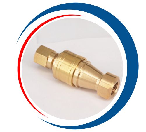 Brass Hydraulic female Stud Coupling in UAE