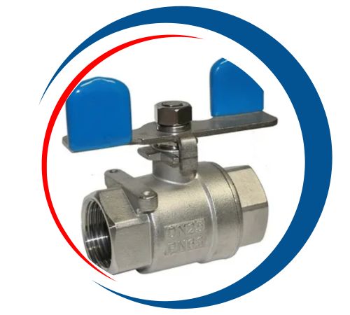 Butterfly Hand Ball Valve F-f 14 In UAE