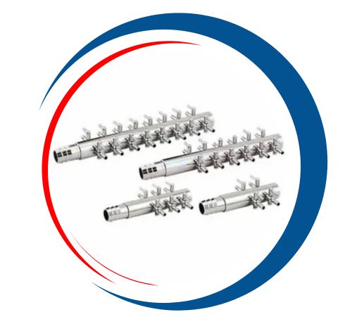Super Duplex Stainless Steel 12-Station Air Manifolds In UAE